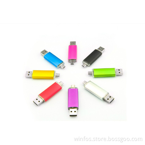 Winfos, Colorful OTG USB Flash Disk. Mobile Phone USB. Mobile USB